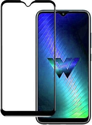 VISHZONE Edge To Edge Tempered Glass for LG W31(Pack of 1)