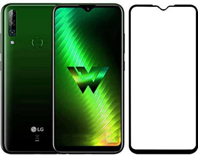 VISHZONE Edge To Edge Tempered Glass for LG W31(Pack of 1)