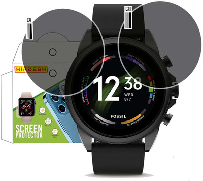 hirdesh Screen Guard for FOSSIL GEN 6 SMARTWATCH(Pack of 2)