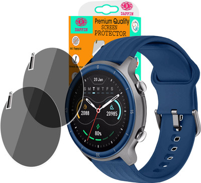 daffin Screen Guard for NoiseFit Agile Smart Watch(Pack of 2)