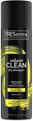 TRESemme Volume Clean Dry Shampoo |Revives Hair Instantly | Removes Oil & Odour 141gm (141 ml)