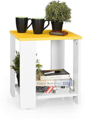 OnlineCraft Engineered Wood Bedside Table(Finish Color - wait, Pre-assembled)