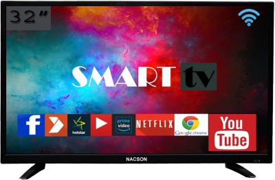 View Nacson 80 cm (32 inch) HD Ready LED Smart TV(NS8016SMART)  Price Online