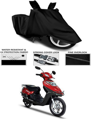 KEDIT Two Wheeler Cover for Hero(Electric Flash, Black)
