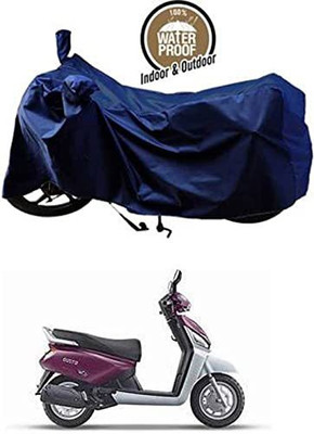 KEDIT Waterproof Two Wheeler Cover for Mahindra(Gusto BS6, Blue)