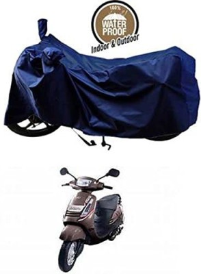 KEDIT Waterproof Two Wheeler Cover for Universal For Bike(Duro 125, Blue)