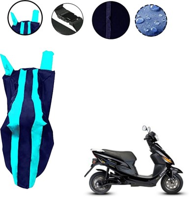 AUTO PEARL Two Wheeler Cover for Hero(Electric Cruz, Blue)