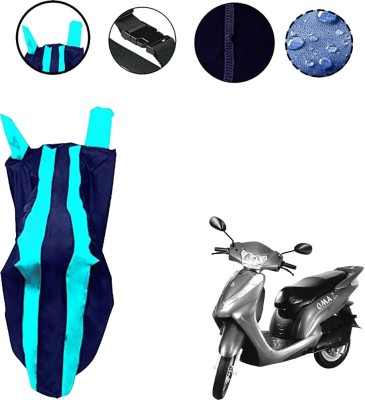 AUTO PEARL Two Wheeler Cover for Lohia(Oma Star, Blue)