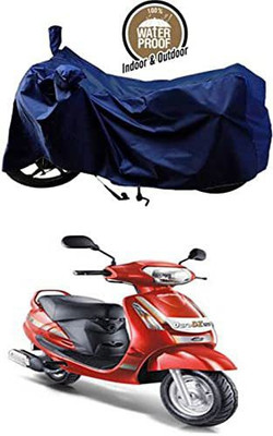 KEDIT Waterproof Two Wheeler Cover for Mahindra(Duro DZ, Blue)
