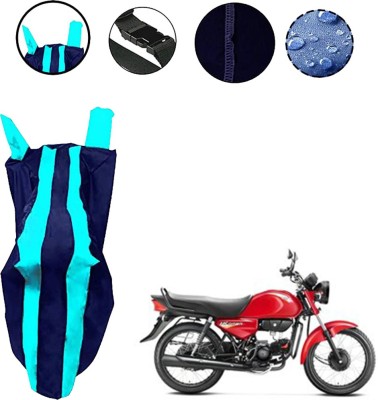 AUTO PEARL Two Wheeler Cover for Hero(HF Dawn, Blue)