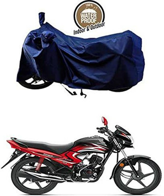 KEDIT Waterproof Two Wheeler Cover for Universal For Bike(Dream Yuga, Blue)