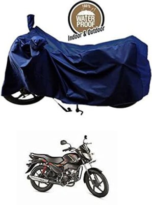 KEDIT Waterproof Two Wheeler Cover for Mahindra(Pantero, Blue)