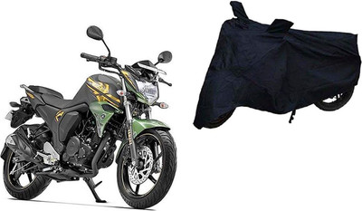 KEDIT Waterproof Two Wheeler Cover for Universal For Bike(FZ-S, Black)