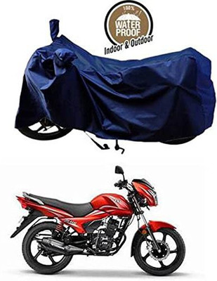 KEDIT Waterproof Two Wheeler Cover for TVS(Victor New, Blue)