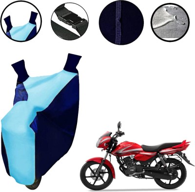 AUTO PEARL Two Wheeler Cover for TVS(Phoenix 125, Blue)