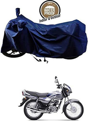 KEDIT Waterproof Two Wheeler Cover for TVS(Victor Edge, Blue)