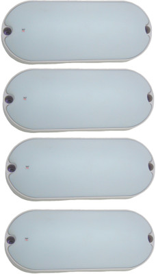Prop It Up Step Light Wall Lamp With Bulb(Pack of 4)