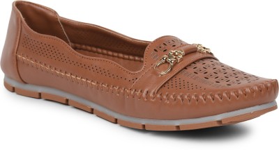 LIBERTY GIF-241 Bellies For Women(Tan , 4)