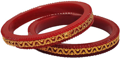 BOVZEN Plastic Gold-plated Shakha Pola(Pack of 2)