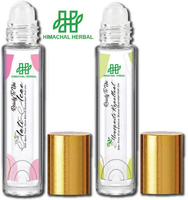 Himachal Herbal Essential Oil Blend Roll on Combo For Acne + Mosquito Repellent(12 ml)