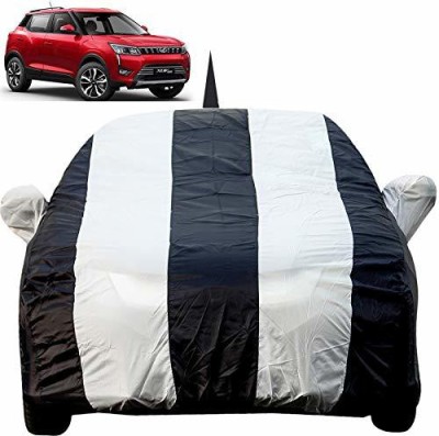 Autofact Car Cover For Mahindra XUV 300 (With Mirror Pockets)(White, Blue, For 2019, 2020, 2021 Models)