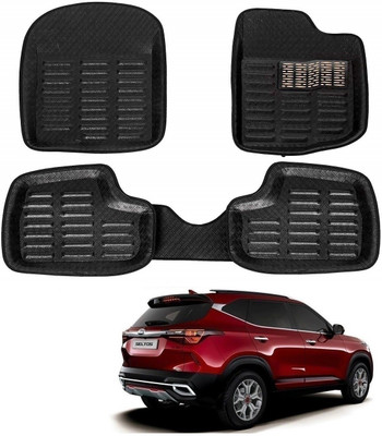 KOZDIKO Plastic 3D Mat For  Kia Seltos(Black)