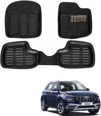 KOZDIKO Plastic 3D Mat For  Hyundai Venue(Black)
