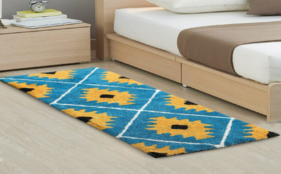 AAZEEM Multicolor Cotton Runner(2 ft,  X 4 ft, Rectangle)