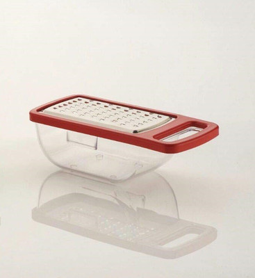SWISS WONDER Mini Cheese Grater with Detachable Unbreakable Storage Container Vegetable Grater & Slicer(1 Chopper)