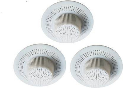 ALFA CREATION Basin Plastic Pop-Up Strainer(11 cm Set of 3)