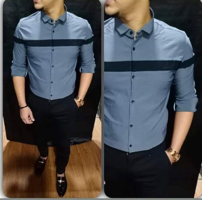 Avdhut Enterprise Polyester Striped Shirt Fabric