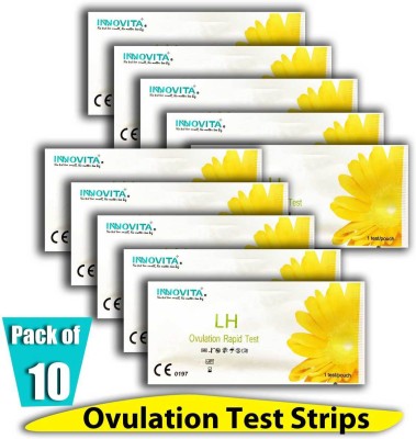 INNOVITA Innovita OVULATION KIT-pack of 10 strips Ovulation Kit (10 Tests) Ovulation Kit(10 Tests, Pack of 10)