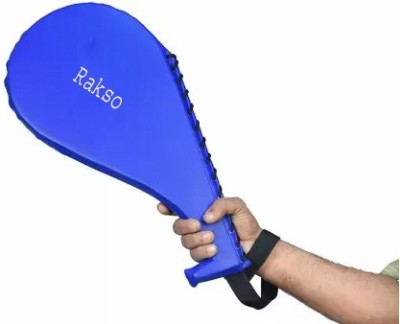 Rakso Fan pad single heavy quility Kicking Shield(Blue)