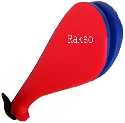 Rakso Fan pad single heavy quility Kicking Shield(Red)