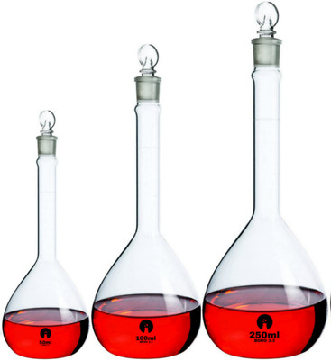 Spylx Volumetric Flask(100 ml, Pack of 3)