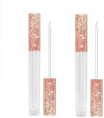 MYEONG MATTE GLOSSY MATTE GEL TRANSPARENT LIP GLOSS PACK OF TWO(12 ml, TRANSPARENT)