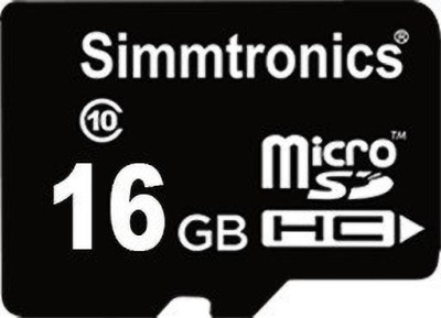 Simmtronics HC 16 GB MicroSD Card Class 10 90 MB/s  Memory Card