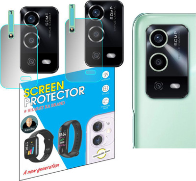 KANCHA Back Camera Lens Glass Protector for Oppo A 55(Pack of: 2)
