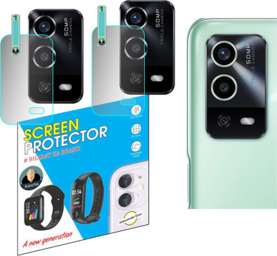 KANCHA Back Camera Lens Glass Protector for Oppo A 55(Pack of: 2)