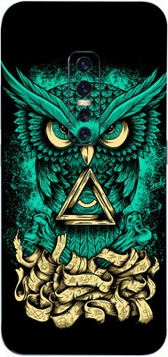 AsSkin Vivo V17 Pro Mobile Skin(Ultra Super Angry Owl With High Matte Finish..,)
