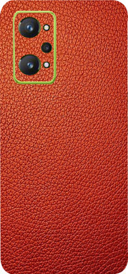BUGGU Realme Gt Neo 2, Realme gt neo 2 Mobile Skin(Ultra Super Red Leather Skin With High Matte Finish.)