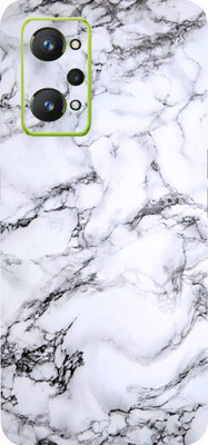 LAMHA Realme Gt Neo2 Mobile Skin(Ultra Super White Marble Skin With High Matte Finish.)