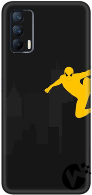 wrap craft REALME X7 Mobile Skin(Black, Yellow)