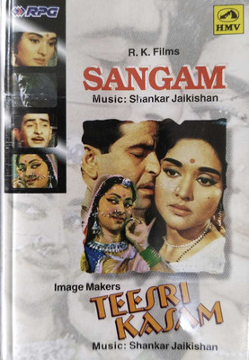 SANGAM / TEESRI KASAM - NEW CASSETTE Audio CD Standard Edition(Hindi - SHANKAR JAIKISHAN)