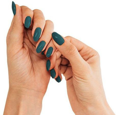 Miscos Daisy Lady,Nail Lacquer Matt Pack of 2 each 10ml Black Blue(Pack of 2)