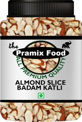 Pramix Nut California Almonds Slices, Blanched Almond Flakes for Baking Cake 500gm Almonds(500 g)