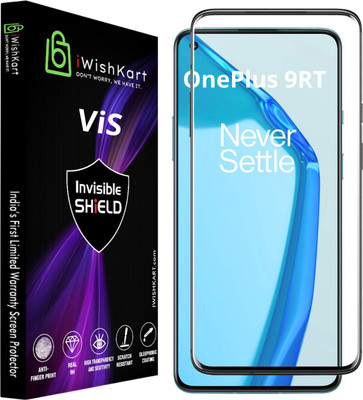 iWishKart Edge To Edge Screen Guard for OnePlus 9RT , 1+9RT, OnePlus 9RT 5G(Pack of 1)