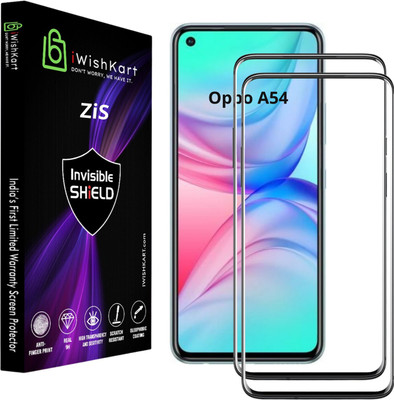 iWishKart Edge To Edge Screen Guard for Oppo A54(Pack of 2)