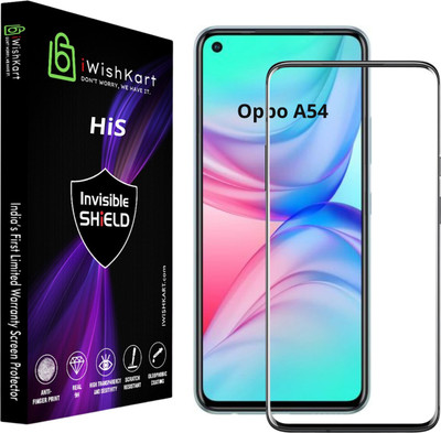iWishKart Edge To Edge Screen Guard for Oppo A54(Pack of 1)