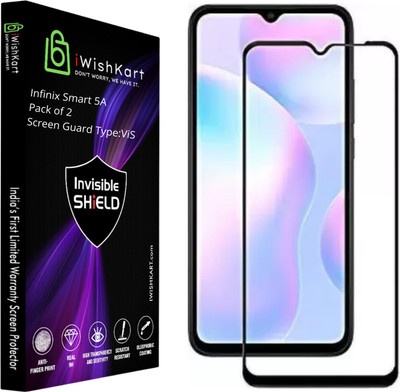 iWishKart Edge To Edge Screen Guard for Infinix Smart 5A(Pack of 2)